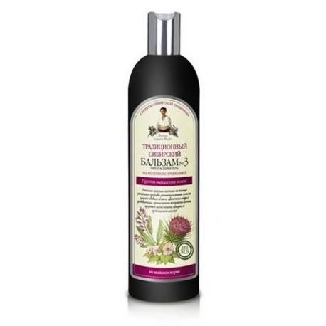 Receptury Babuszki Agafii Balsam do włosów No 3 na łopianowym propolisie - przeciw wypadaniu 550 ml