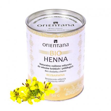 Orientana Bio Henna Bezbarwna - Odżywka 50 g