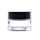 Ładne opakowanie na krem 50 ml (szklane) - czarna nakrętka