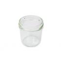 Słoik szklany DIY 120 ml (prosty) - nakrętka czarna
