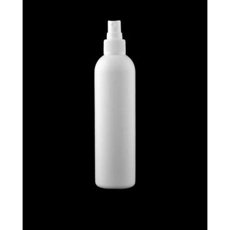 Butelka biała (HDPE) 250 ml + Atomizer