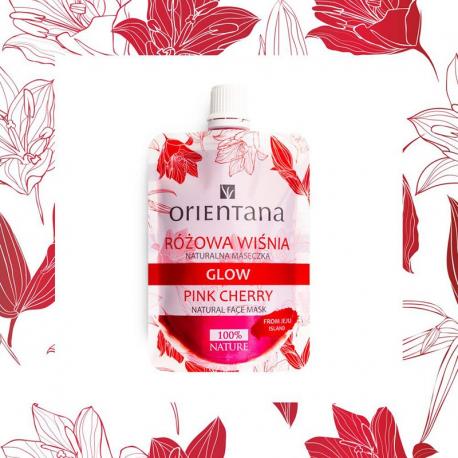 Orientana Naturalna maseczka GLOW Różowa Wiśnia 30 ml