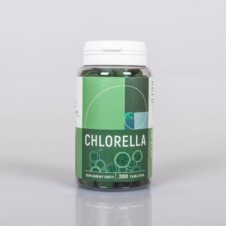 Chlorella tabletki 250 mg 200 szt.