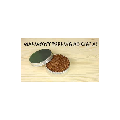 Malinowy peeling do ciała