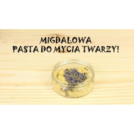 DIY Migdałowa pasta do mycia twarzy