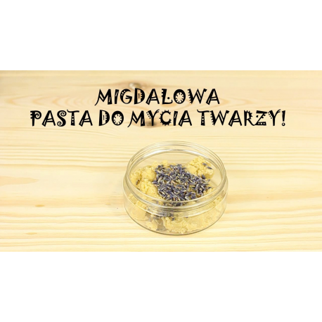 Migdałowa pasta do mycia twarzy