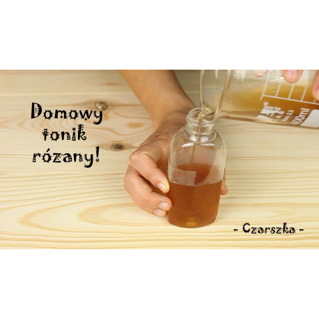 DIY Domowy tonik różany